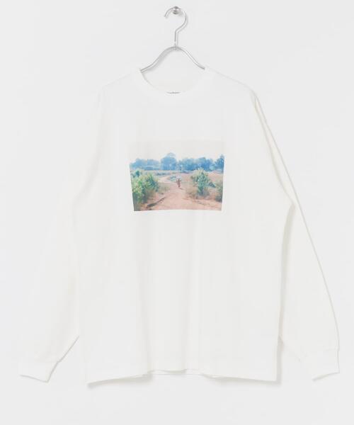 URBAN RESEARCH DOORS（アーバンリサーチドアーズ）の「Grow Organic フォトプリントロングスリーブTシャツ（Tシャツ/カットソー・メンズ・オフホワイト/ホワイト系その他・LARGE/MEDIUM）」の13枚目の写真