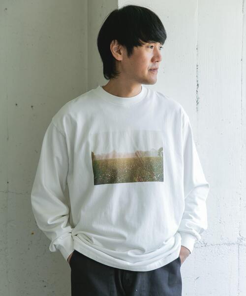 URBAN RESEARCH DOORS（アーバンリサーチドアーズ）の「Grow Organic フォトプリントロングスリーブTシャツ（Tシャツ/カットソー・メンズ・オフホワイト/ホワイト系その他・LARGE/MEDIUM）」の19枚目の写真