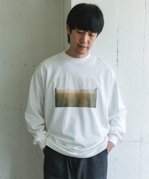 URBAN RESEARCH DOORS（アーバンリサーチドアーズ）の「Grow Organic フォトプリントロングスリーブTシャツ（Tシャツ/カットソー・メンズ・オフホワイト/ホワイト系その他・LARGE/MEDIUM）」の18枚目の写真