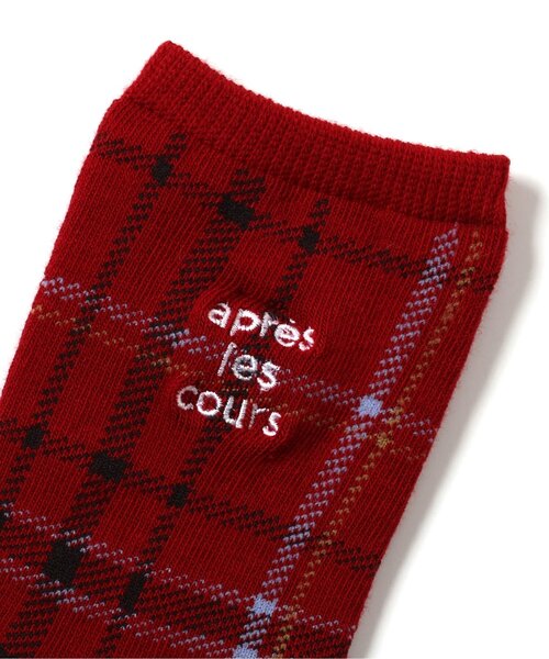 apres les cours(アプレレクール)の「クリスマスソックス(ソックス/靴下・キッズ・アイボリー/レッド/ネイビー・12/15 /18/21)」の5枚目の写真