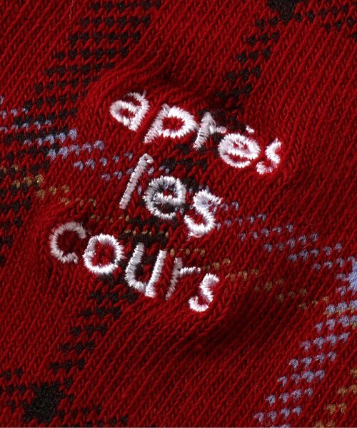 apres les cours(アプレレクール)の「クリスマスソックス(ソックス/靴下・キッズ・アイボリー/レッド/ネイビー・12/15 /18/21)」の6枚目の写真
