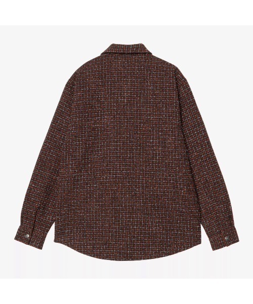 Carhartt WIP(カーハートダブリューアイピー)の「Carhartt WIP BELLAMY SHIRT JAC(カーハートワークインプログレス ベラミー シャツ ジャケット)(シャツ/ブラウス・メンズ・パープル系/ワイン系・SMALL/MEDIUM/LARGE/X-LARGE)」の10枚目の写真