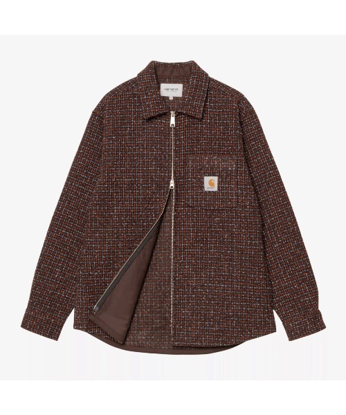 Carhartt WIP(カーハートダブリューアイピー)の「Carhartt WIP BELLAMY SHIRT JAC(カーハートワークインプログレス ベラミー シャツ ジャケット)(シャツ/ブラウス・メンズ・パープル系/ワイン系・SMALL/MEDIUM/LARGE/X-LARGE)」の11枚目の写真