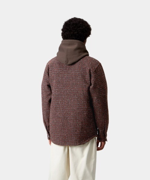 Carhartt WIP(カーハートダブリューアイピー)の「Carhartt WIP BELLAMY SHIRT JAC(カーハートワークインプログレス ベラミー シャツ ジャケット)(シャツ/ブラウス・メンズ・パープル系/ワイン系・SMALL/MEDIUM/LARGE/X-LARGE)」の14枚目の写真