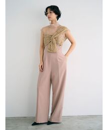 LAGUNAMOON | LADYエンブロイダリーツイストパンツドレス 結婚式 お呼ばれ(パンツドレス)