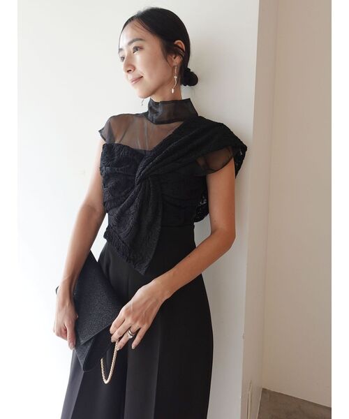 セール】LADYエンブロイダリーツイストパンツドレス（パンツドレス