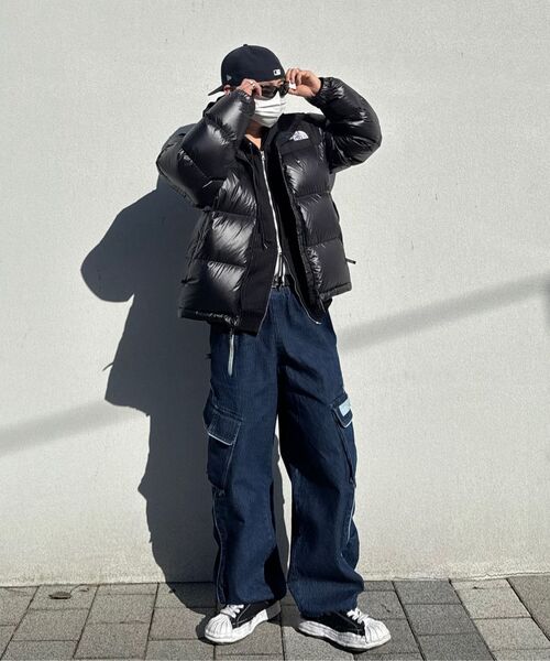 RSSC(アールエスエスシー)の「WRINKLE MIXED STRIPE CARPENTER DENIM PANTS - DENIM(デニムパンツ・レディース・その他・1/2)」の15枚目の写真