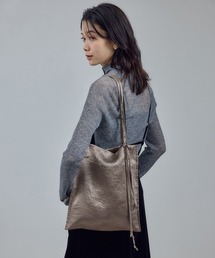 SALON adam et rope' | 【WEB限定】コードチャーム付サテントート / A4(トートバッグ)