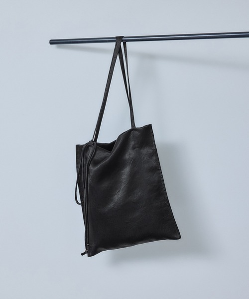 WEB限定】コードチャーム付サテントート / A4（トートバッグ）｜SALON