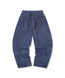 GLACK（グラック）の「GP152 ビッグコーデュロイイージーパンツ (ネイビー)（スウェットパンツ）」