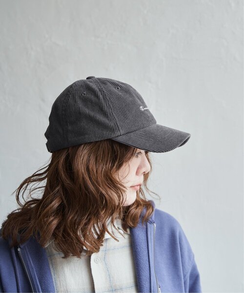 Champion（チャンピオン）の「Champion コーデュロイキャップ（キャップ・メンズ・ブラック/グレイッシュベージュ/チャコール・FREE）」の18枚目の写真