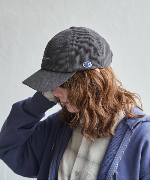 Champion（チャンピオン）の「Champion コーデュロイキャップ（キャップ・メンズ・ブラック/グレイッシュベージュ/チャコール・FREE）」の19枚目の写真