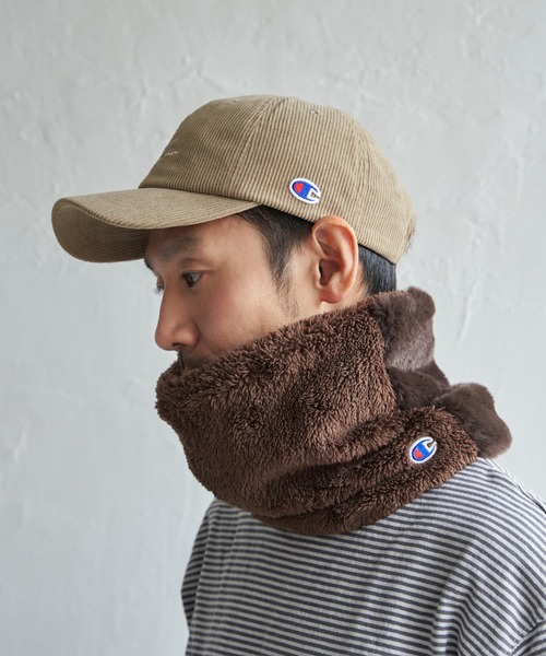 Champion（チャンピオン）の「Champion コーデュロイキャップ（キャップ・メンズ・ブラック/グレイッシュベージュ/チャコール・FREE）」の3枚目の写真