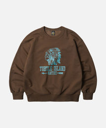 TURTLE ISLAND SWEATSHIRT _ BROWN
