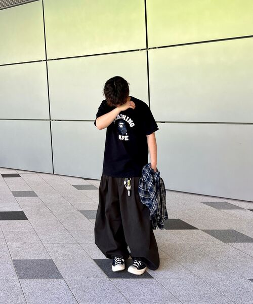 SCALLYWAG（スカリーワグ）の「スリーピンタックメガワイドコットンパンツ[チャコール]（その他パンツ・レディース・その他・SMALL/MEDIUM/LARGE/X-LARGE）」の18枚目の写真