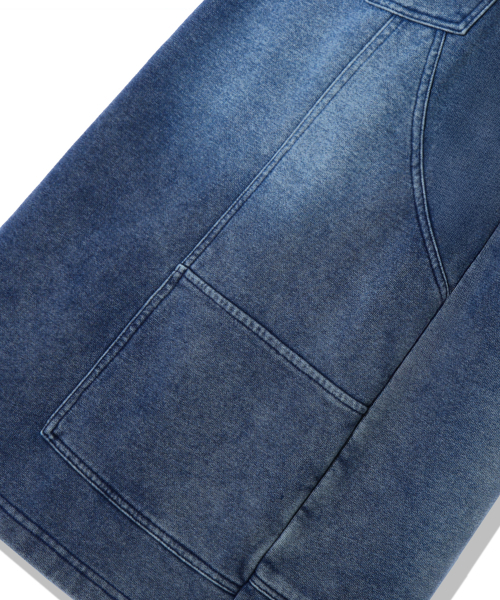 TRILLION(トリリオン)の「カーペンター デニム スウェット バミューダショーツ_ブルー(その他パンツ・メンズ・その他・MEDIUM/LARGE)」の10枚目の写真