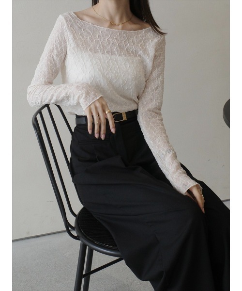 amel(エイメル)の「クラシックレースシアートップス / アイボリー(シャツ/ブラウス・レディース・アイボリー・FREE)」の20枚目の写真