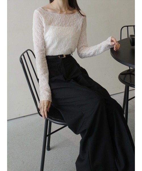 amel(エイメル)の「クラシックレースシアートップス / アイボリー(シャツ/ブラウス・レディース・アイボリー・FREE)」の19枚目の写真