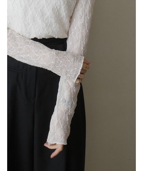 amel(エイメル)の「クラシックレースシアートップス / アイボリー(シャツ/ブラウス・レディース・アイボリー・FREE)」の13枚目の写真