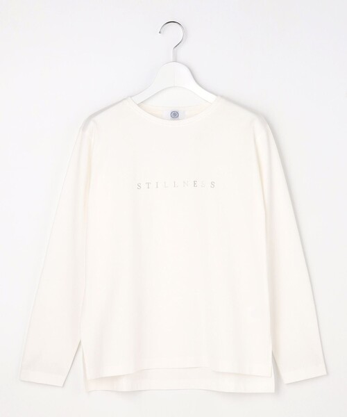 J.PRESS(ジェイプレス)の「メタリックロゴ ロンT(Tシャツ/カットソー・レディース・ホワイト系/ライトグレー系/ネイビー系1・T13/T15)」の18枚目の写真