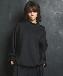 MAISON SPECIAL | 《UNISEX》Mock Neck Prime-Over Sweat/モックネックプライムオーバースウェット【MAISON SPECIAL/メゾンスペシャル】(スウェット)
