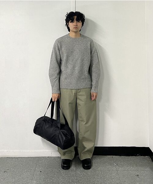 Millo Archive（ミロ アーカイブ）の「クロップシルエットニット [メランジグレー]（ニット/セーター・メンズ・その他・MEDIUM/LARGE/X-LARGE）」の16枚目の写真