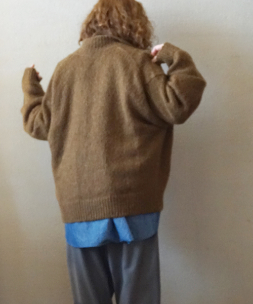 JOURNAL STANDARD LUXE(ジャーナルスタンダード ラックス)の「Ivy's KNIT(カーディガン/ボレロ・レディース・ホワイト/ブラウン/ネイビー・FREE)」の9枚目の写真