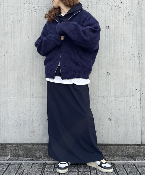 JOURNAL STANDARD LUXE(ジャーナルスタンダード ラックス)の「Ivy's KNIT(カーディガン/ボレロ・レディース・ホワイト/ブラウン/ネイビー・FREE)」の10枚目の写真