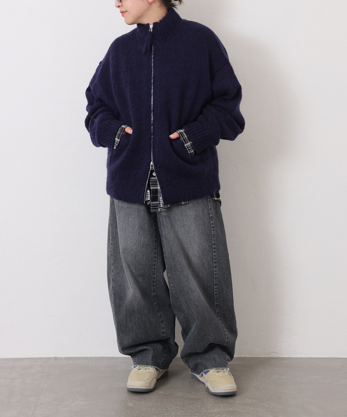 JOURNAL STANDARD LUXE(ジャーナルスタンダード ラックス)の「Ivy's KNIT(カーディガン/ボレロ・レディース・ホワイト/ブラウン/ネイビー・FREE)」の14枚目の写真