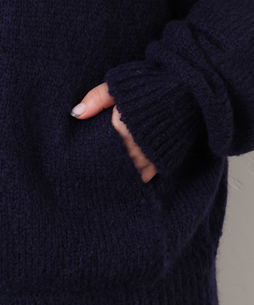 JOURNAL STANDARD LUXE(ジャーナルスタンダード ラックス)の「Ivy's KNIT(カーディガン/ボレロ・レディース・ホワイト/ブラウン/ネイビー・FREE)」の22枚目の写真