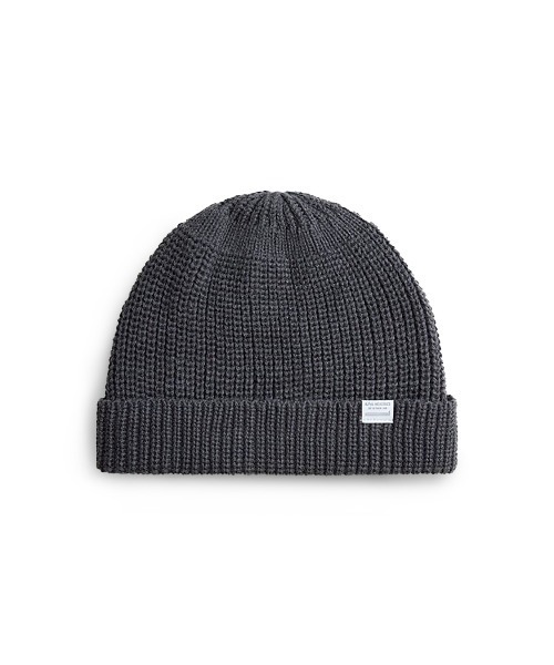 Alpha Industries（アルファインダストリーズ）の「Alpha Industries/アルファ インダストリーズ/ESSENTIAL WATCH CAP/エッセンシャル ウォッチ キャップ（ニットキャップ/ビーニー・メンズ・ブラック/オリーブ系/グレー系その他6/チャコール・F）」の3枚目の写真