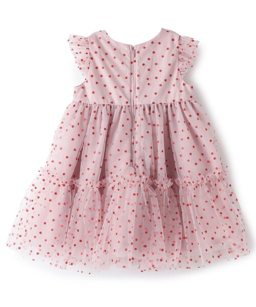 sense of wonder(センスオブワンダー)の「キラキラドットワンピース(ワンピース・キッズ・ネイビー/レッド/ピンク・120cm/130cm/100cm/90cm/110cm)」の4枚目の写真