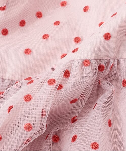 sense of wonder(センスオブワンダー)の「キラキラドットワンピース(ワンピース・キッズ・ネイビー/レッド/ピンク・120cm/130cm/100cm/90cm/110cm)」の8枚目の写真