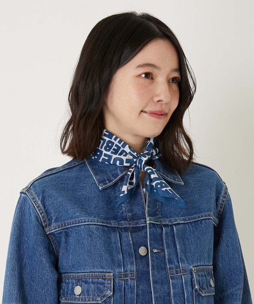 BLUE BLUE（ブルーブルー）の「ランダムBLUE バンダナ（バンダナ/スカーフ・メンズ・ホワイト・ONE）」の3枚目の写真