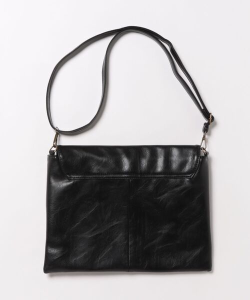 Mignonjour(ミニョンジュール)の「FReePLACe/合成皮革 2way クラッチバッグ ショルダーバッグ X12698(ショルダーバッグ・レディース・ブラック・FREE)」の3枚目の写真