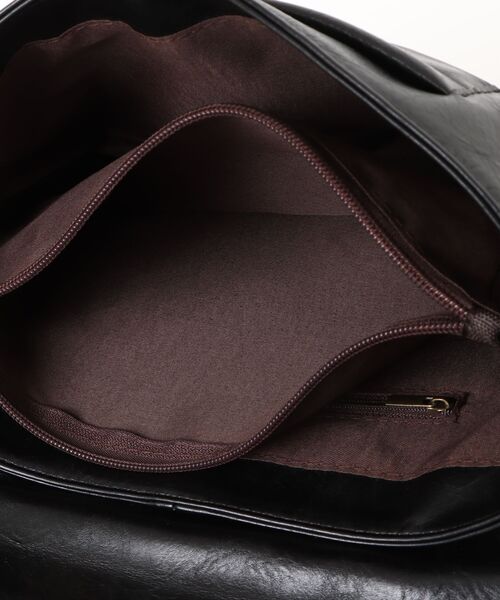 Mignonjour(ミニョンジュール)の「FReePLACe/合成皮革 2way クラッチバッグ ショルダーバッグ X12698(ショルダーバッグ・レディース・ブラック・FREE)」の5枚目の写真