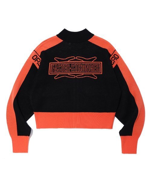CRITIC(クリティック)の「FASTER STRONGER RACING ZIP-UP KNIT BLACK(カーディガン/ボレロ・レディース・その他・LARGE/MEDIUM/SMALL/X-LARGE)」の4枚目の写真