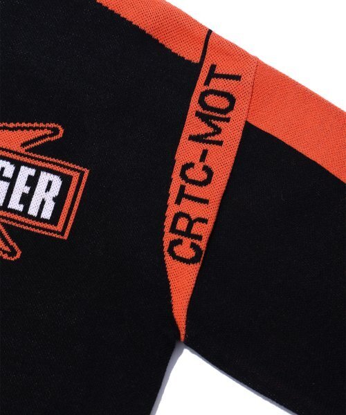 CRITIC(クリティック)の「FASTER STRONGER RACING ZIP-UP KNIT BLACK(カーディガン/ボレロ・レディース・その他・LARGE/MEDIUM/SMALL/X-LARGE)」の10枚目の写真
