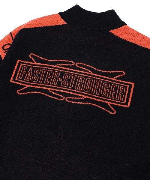 CRITIC(クリティック)の「FASTER STRONGER RACING ZIP-UP KNIT BLACK(カーディガン/ボレロ・レディース・その他・LARGE/MEDIUM/SMALL/X-LARGE)」の12枚目の写真