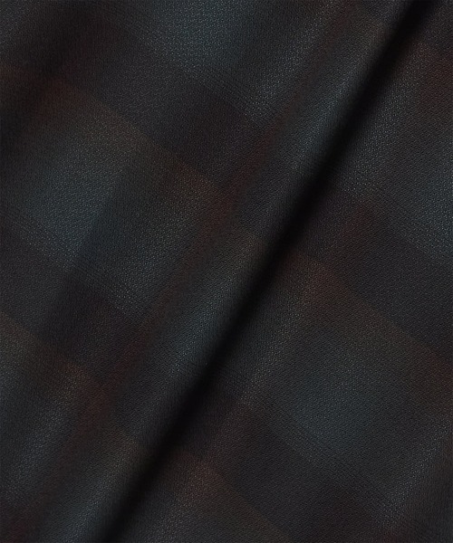 SUGARHILL(シュガーヒル)の「【SUGARHILL/シュガーヒル】PLAID OPEN COLLOR SHIRTS(シャツ/ブラウス・メンズ・ダークグリーン/ワインレッド・2/3)」の9枚目の写真