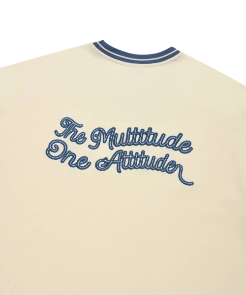 COVERNAT(カバーナット)の「チェーンレタリングリンガーTシャツクリーム(Tシャツ/カットソー・レディース・その他・SMALL/X-LARGE/LARGE/MEDIUM/XX-LARGE)」の4枚目の写真