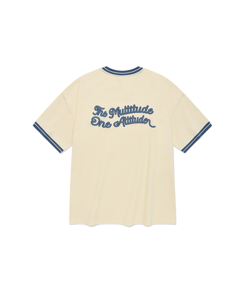 COVERNAT(カバーナット)の「チェーンレタリングリンガーTシャツクリーム(Tシャツ/カットソー・レディース・その他・SMALL/X-LARGE/LARGE/MEDIUM/XX-LARGE)」の8枚目の写真