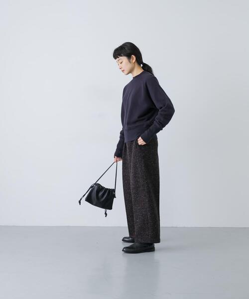 かぐれ(カグレ)の「コットンリヨセルショートプルオーバー(Tシャツ/カットソー・レディース・チャコールグレー/ネイビー/ライトグレー・FREE)」の19枚目の写真