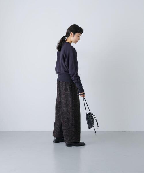 かぐれ(カグレ)の「コットンリヨセルショートプルオーバー(Tシャツ/カットソー・レディース・チャコールグレー/ネイビー/ライトグレー・FREE)」の18枚目の写真