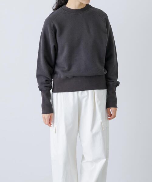 かぐれ(カグレ)の「コットンリヨセルショートプルオーバー(Tシャツ/カットソー・レディース・チャコールグレー/ネイビー/ライトグレー・FREE)」の11枚目の写真