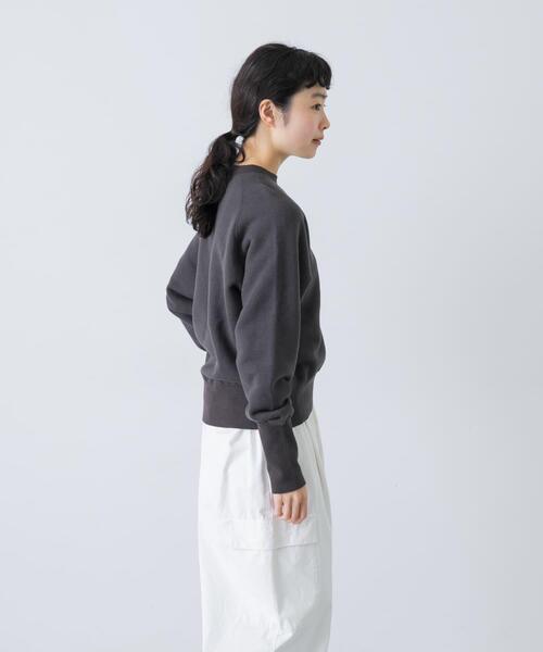 かぐれ(カグレ)の「コットンリヨセルショートプルオーバー(Tシャツ/カットソー・レディース・チャコールグレー/ネイビー/ライトグレー・FREE)」の10枚目の写真