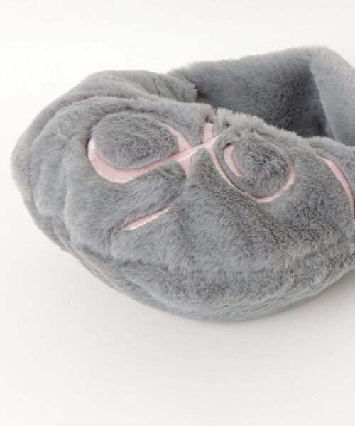KIRSH（キルシー）の「KIRSH Hairy Ribbon Embroidery Mini Shoulder Bag キルシー ヘアリー リボン エンブロイダリー ミニ ショルダーバッグ（ショルダーバッグ・レディース・ライトグレー/ダークブラウン/アイボリー・FREE）」の5枚目の写真