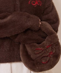 KIRSH（キルシー）の「KIRSH Hairy Ribbon Embroidery Mini Shoulder Bag キルシー ヘアリー リボン エンブロイダリー ミニ ショルダーバッグ（ショルダーバッグ）」