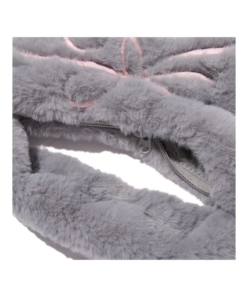 KIRSH（キルシー）の「KIRSH Hairy Ribbon Embroidery Mini Shoulder Bag キルシー ヘアリー リボン エンブロイダリー ミニ ショルダーバッグ（ショルダーバッグ・レディース・ライトグレー/ダークブラウン/アイボリー・FREE）」の15枚目の写真