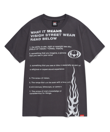 VISION STREET WEAR | VSW Script T-Shirts Onix Black(Tシャツ/カットソー)